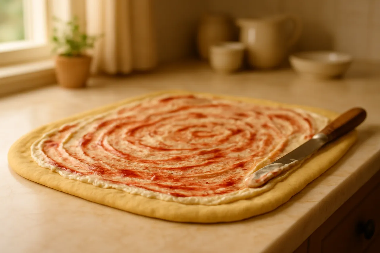 Strawberry Cheesecake Cinnamon Rolls