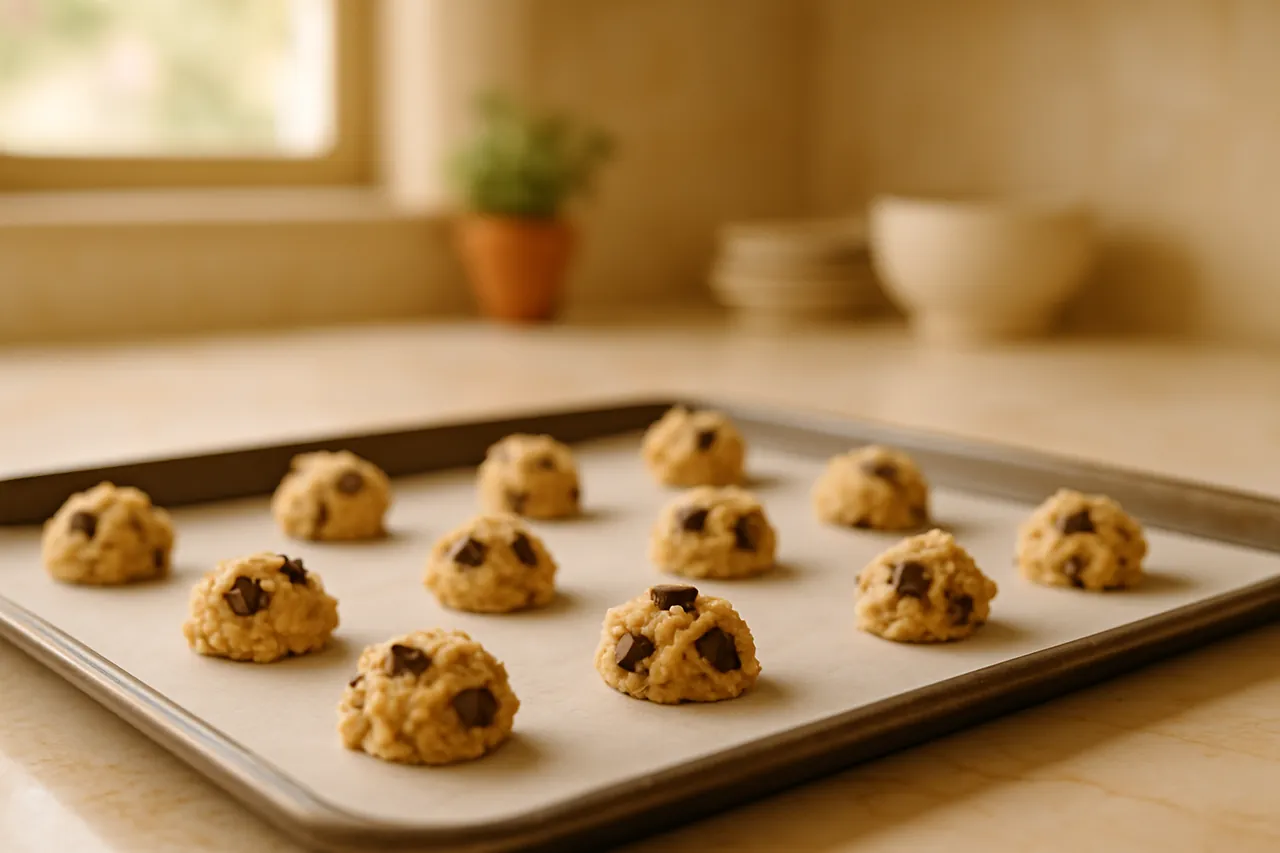 Ultra Thin Chocolate Chunk Cookies